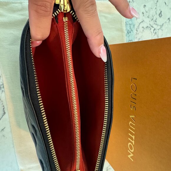 Lambskin Embossed Monogram Coussin BB Black - Picture 5 of 12